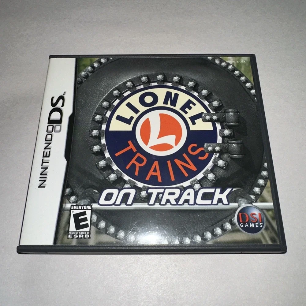 Lionel Trains On Track (Nintendo DS 2006) Complete With Manual CIB Exc Condition
